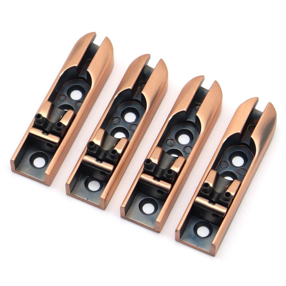 4 Strings Bass Guitar Bridge Individual Bridge Single String Bridge Red Copper