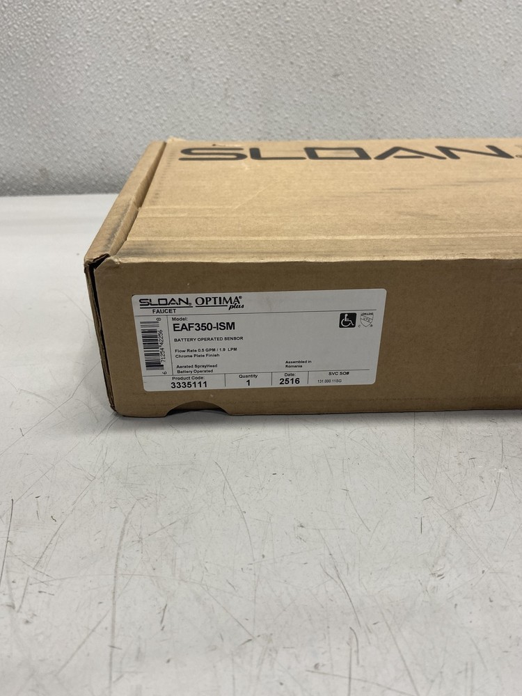 Sloan EAF-350-ISM Optima Plus Faucet