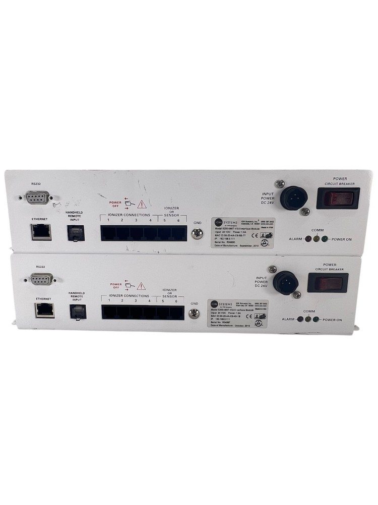 MKS INTERFACE MODULE II0N SYSTEMS CIRCUIT BREAKER MODEL 5200-IM6T-V30 24VDC