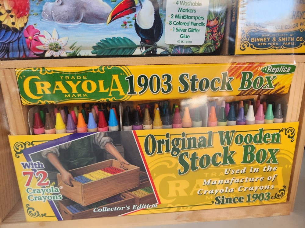 Crayola 1903 Stock Box Replica