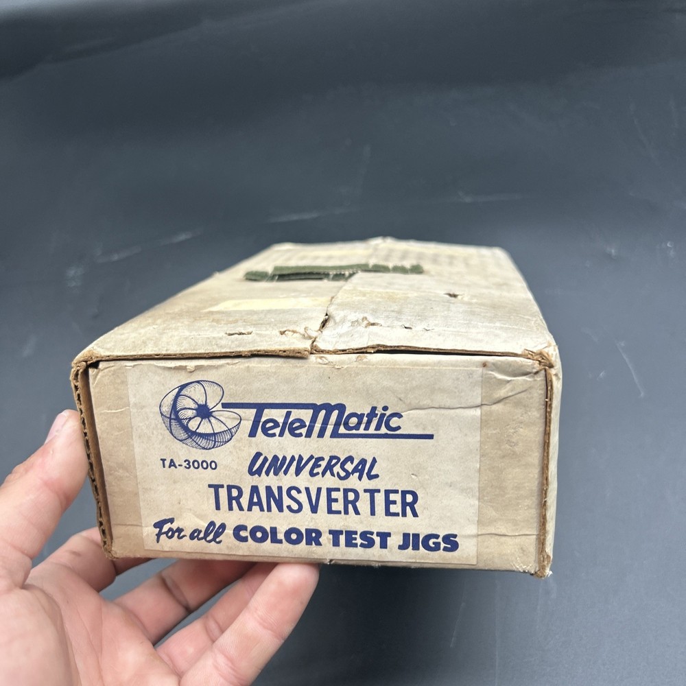 Vintage 1960's TELEMATIC TA3000 Transverter Original Box Solid State New