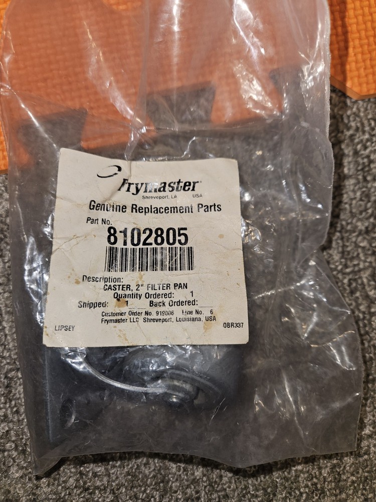 Frymaster 8102805 Caster 2" Filter Pan