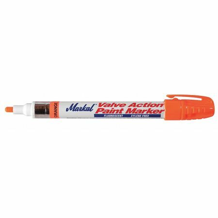 Markal 97052 Paint Marker Medium Tip, Fluorescent Orange