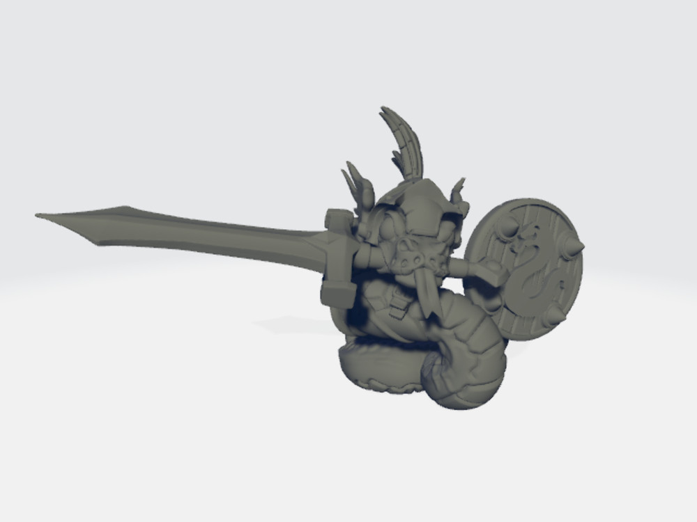 Capsule Chibi - Snake Paladin