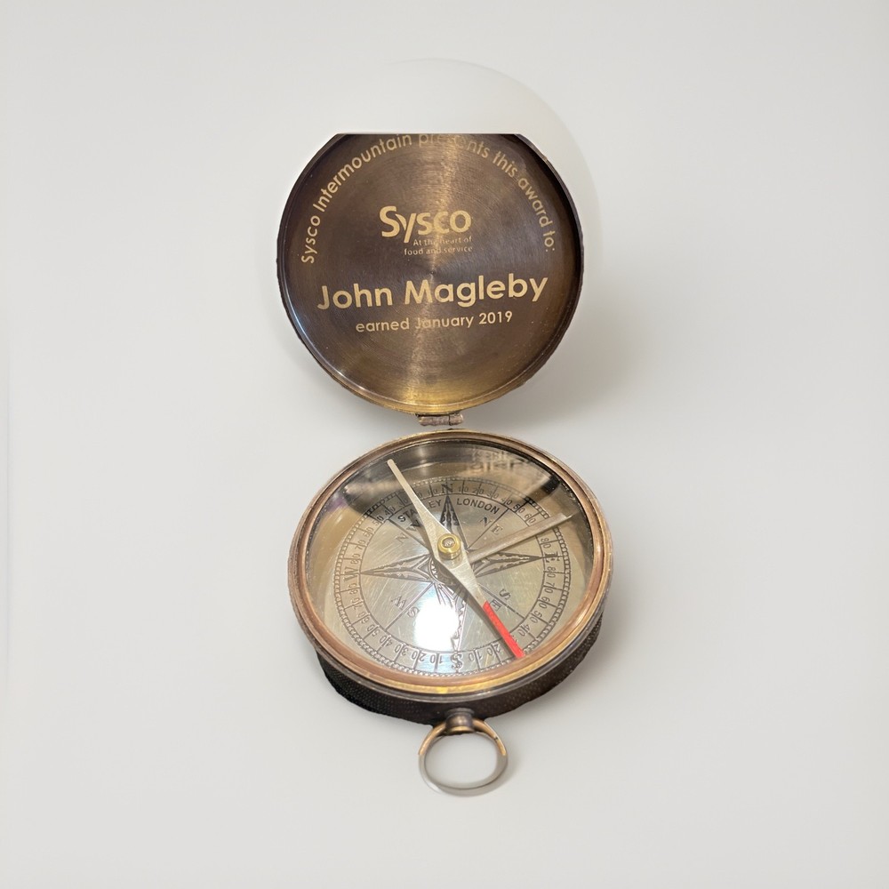 stanley london brass compass3 In