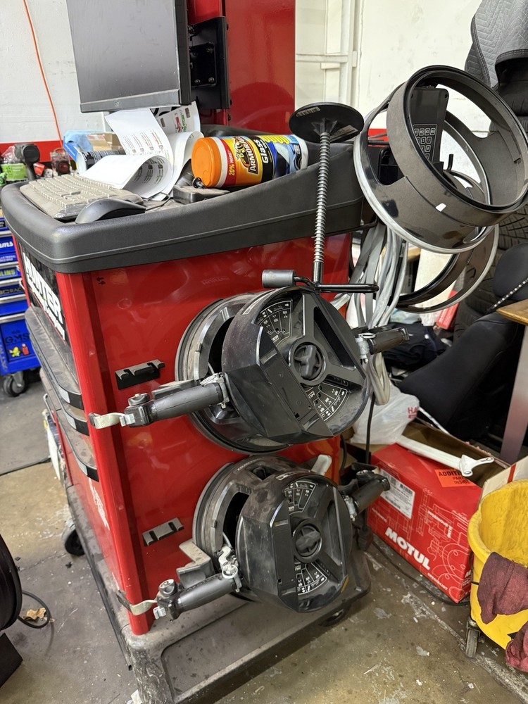 Hunter HawkEye Elite alignment setup