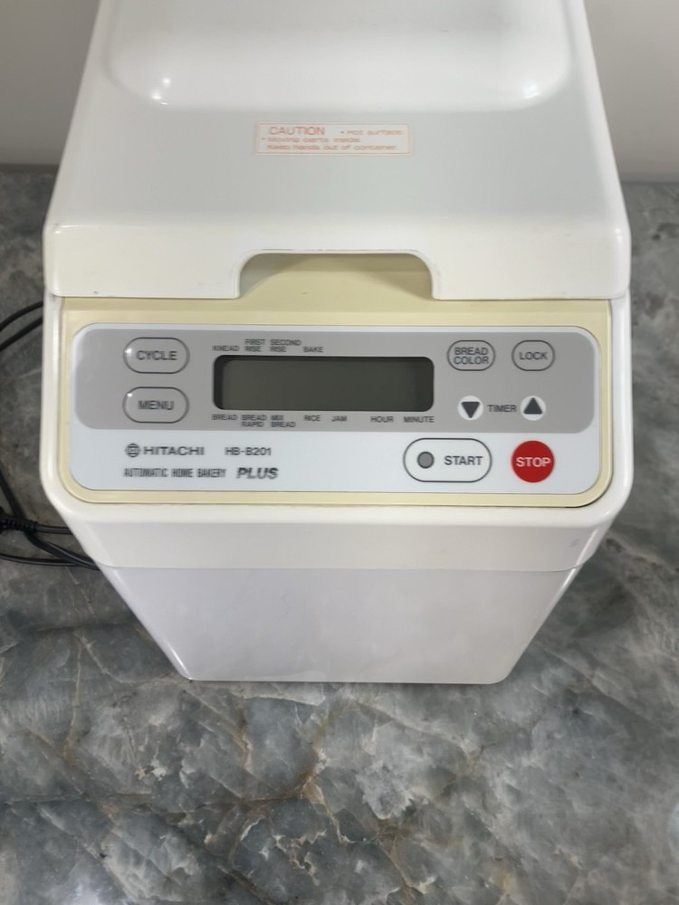 Hitachi HB-B201 Automatic Home Bakery Plus Bread Maker Dough Jam