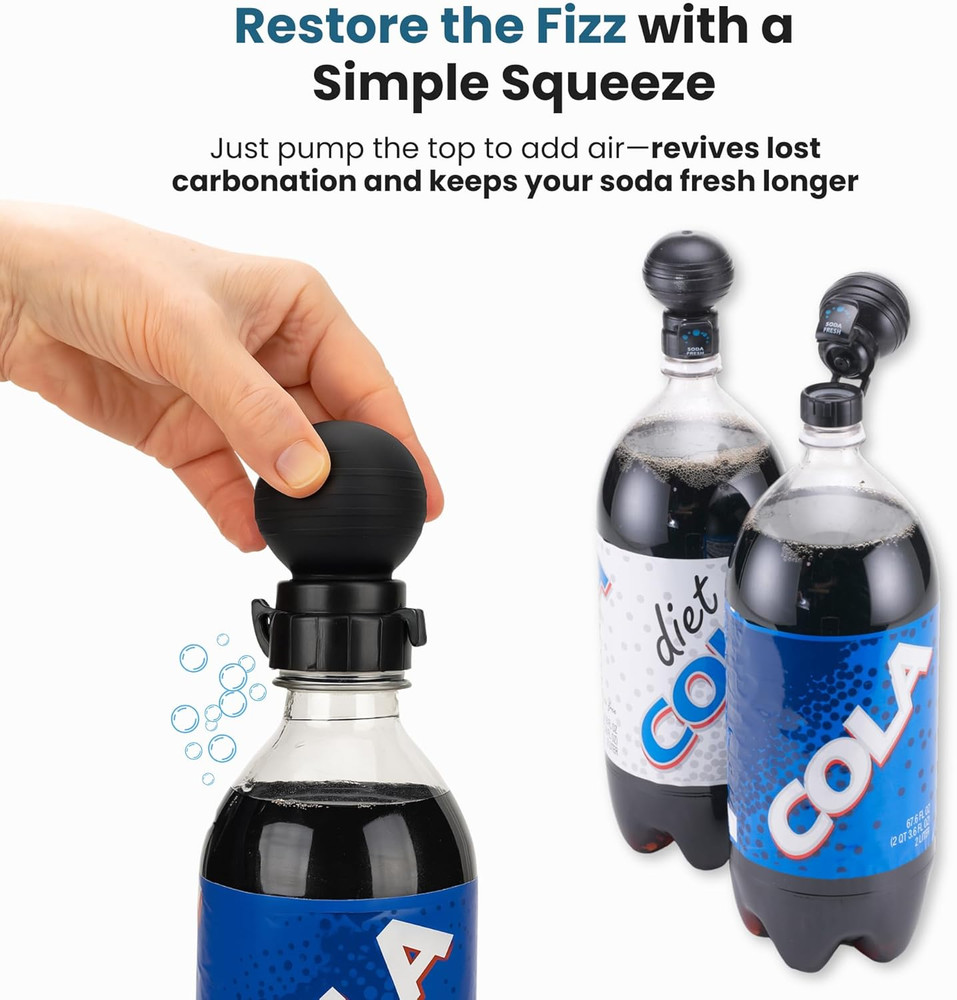 Jokari Fizz-Keeper Pump & Pour