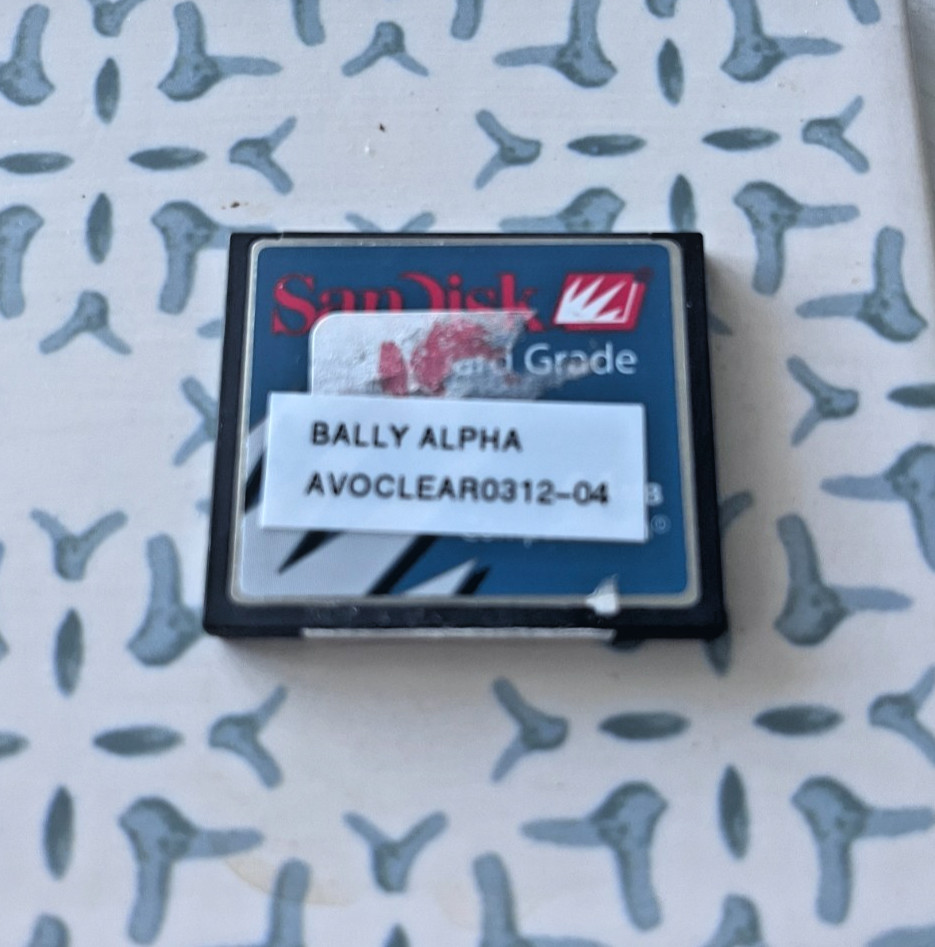 BALLY ALPHA CF CLEAR CARD 312 AVOCLEAR0312-04