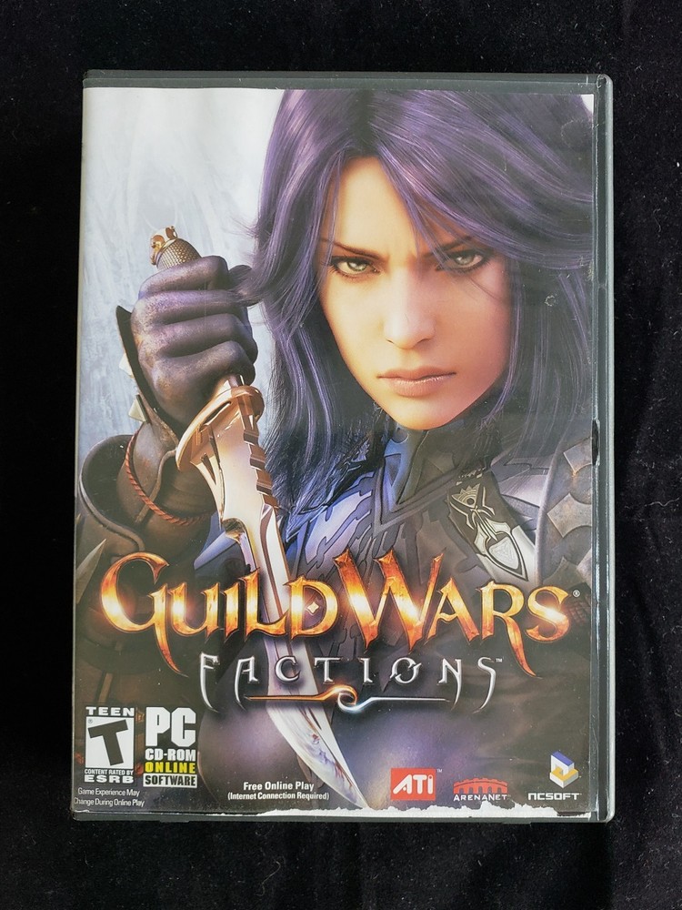Guild Wars Factions (2 Disc PC CD ROM Game 2006) Complete 100% Guaranteed