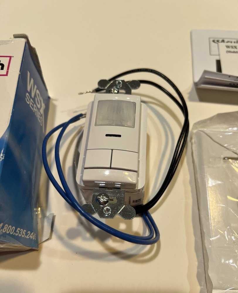 Acuity Controls Sensor Switch Occupancy Sensor, PIR, 120-277V White