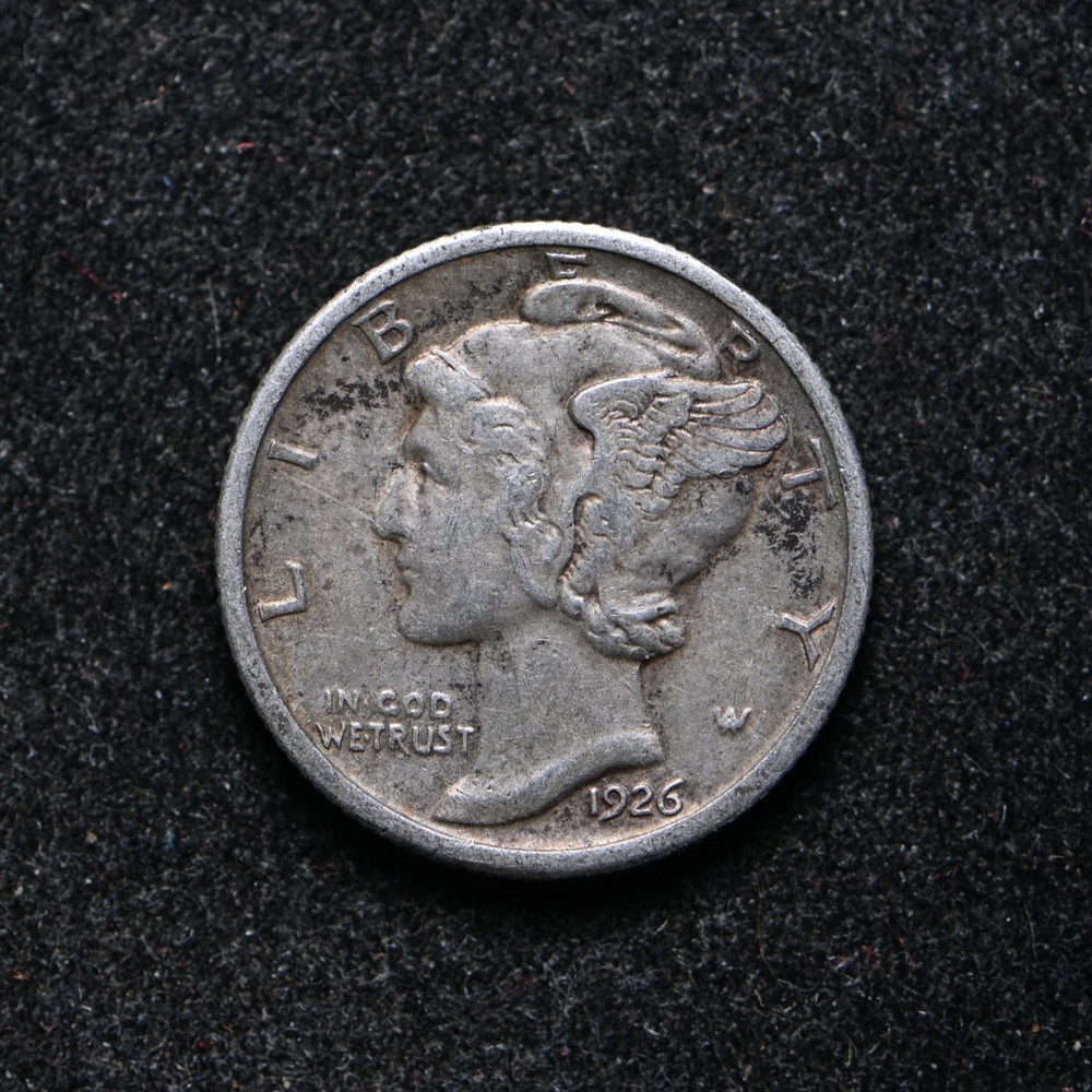 1926 Mercury Silver Dime (bb18779)