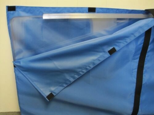 NEW 5-ft 5-Panel Drum Shield, Plexiglas Drum Screen, Drum Cage W/ CARRY BAG