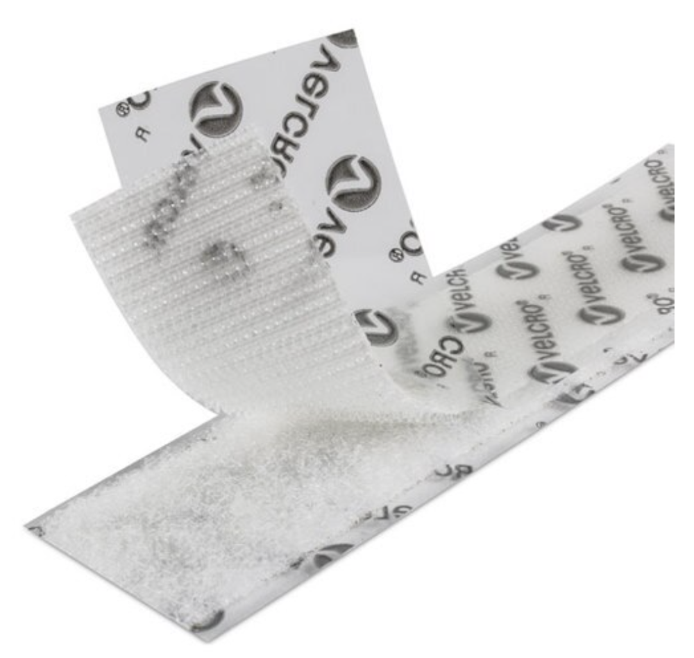 VELCRO® BRAND ADHESIVE TAPE 3/4" X 5 Ft. Black Bundle: Hook and Loop (2-Pack)