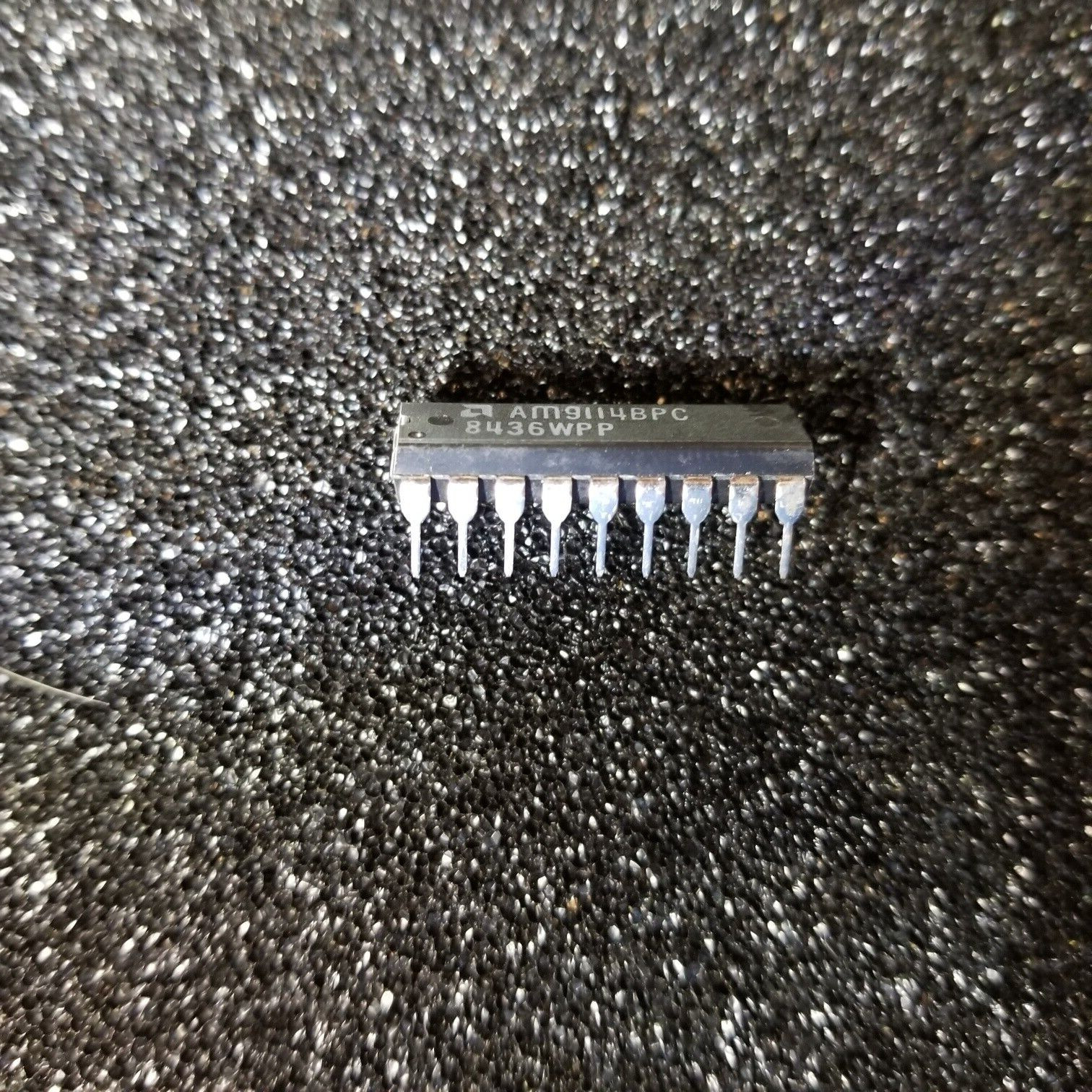 10pcs AMD AM9114BPC 1K X 4 (450ns) Static Ram = 2114 ram, Unused USA stock