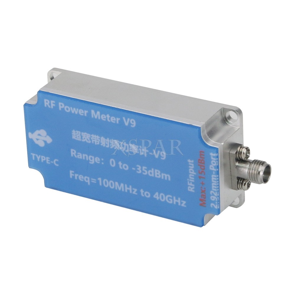 V9 USB Ultra-wideband RF Power Meter Upper Computer RMS Meter with Type-C Cable
