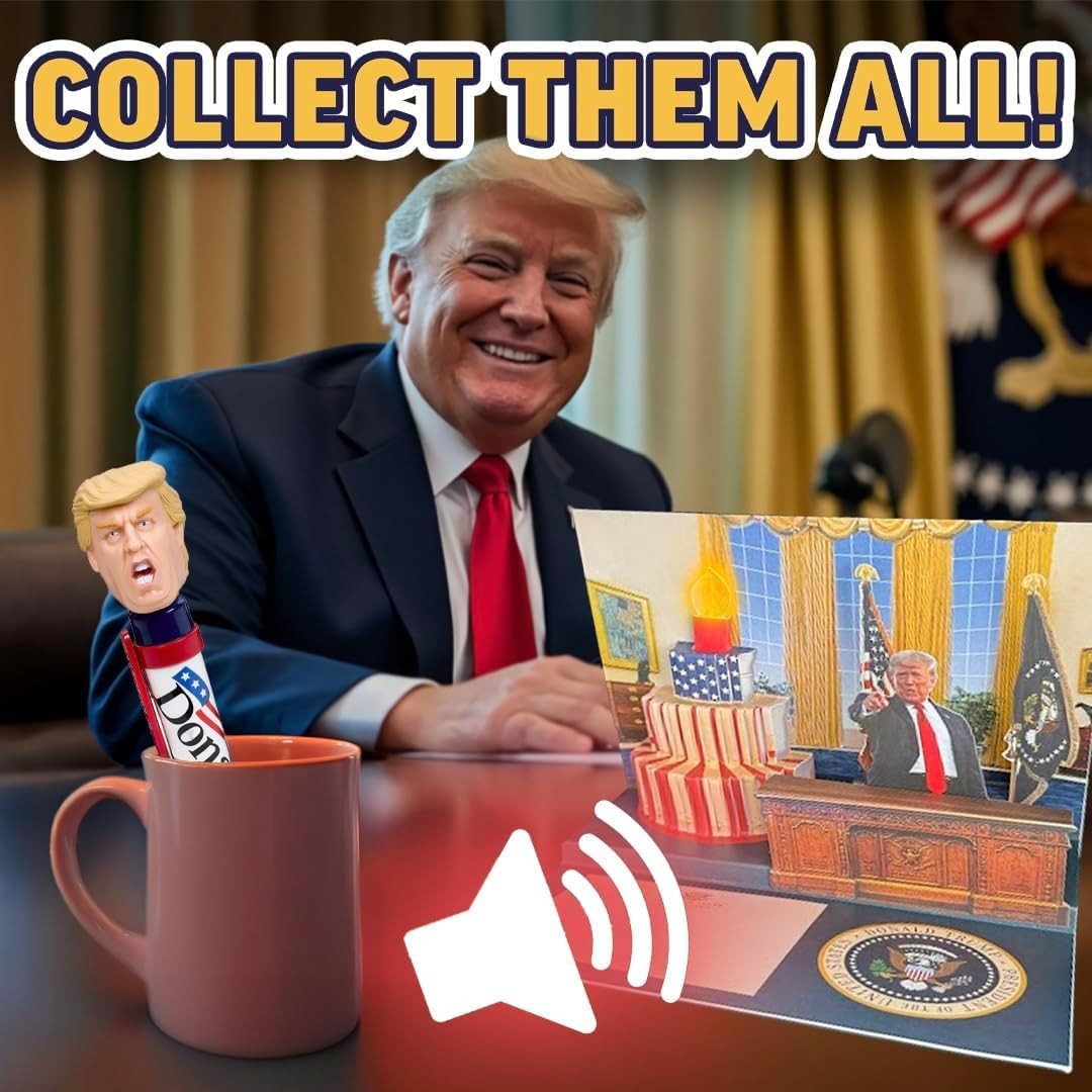 Talking Donald Trump Pen – Collectible Edition - 8 Sayings in His Real Voice
