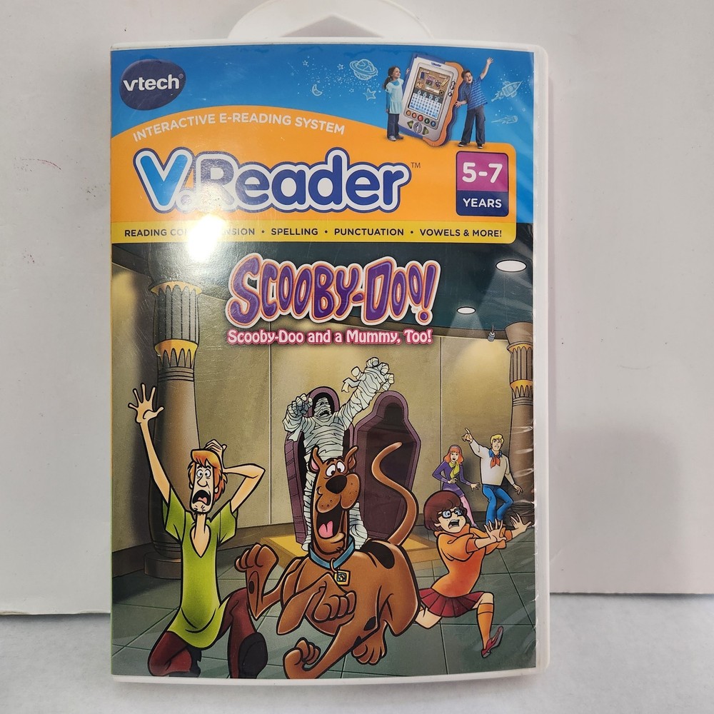 Vtech V.Reader Scooby-Doo and a Mummy, Too! Interactive Reading System 5-7yr