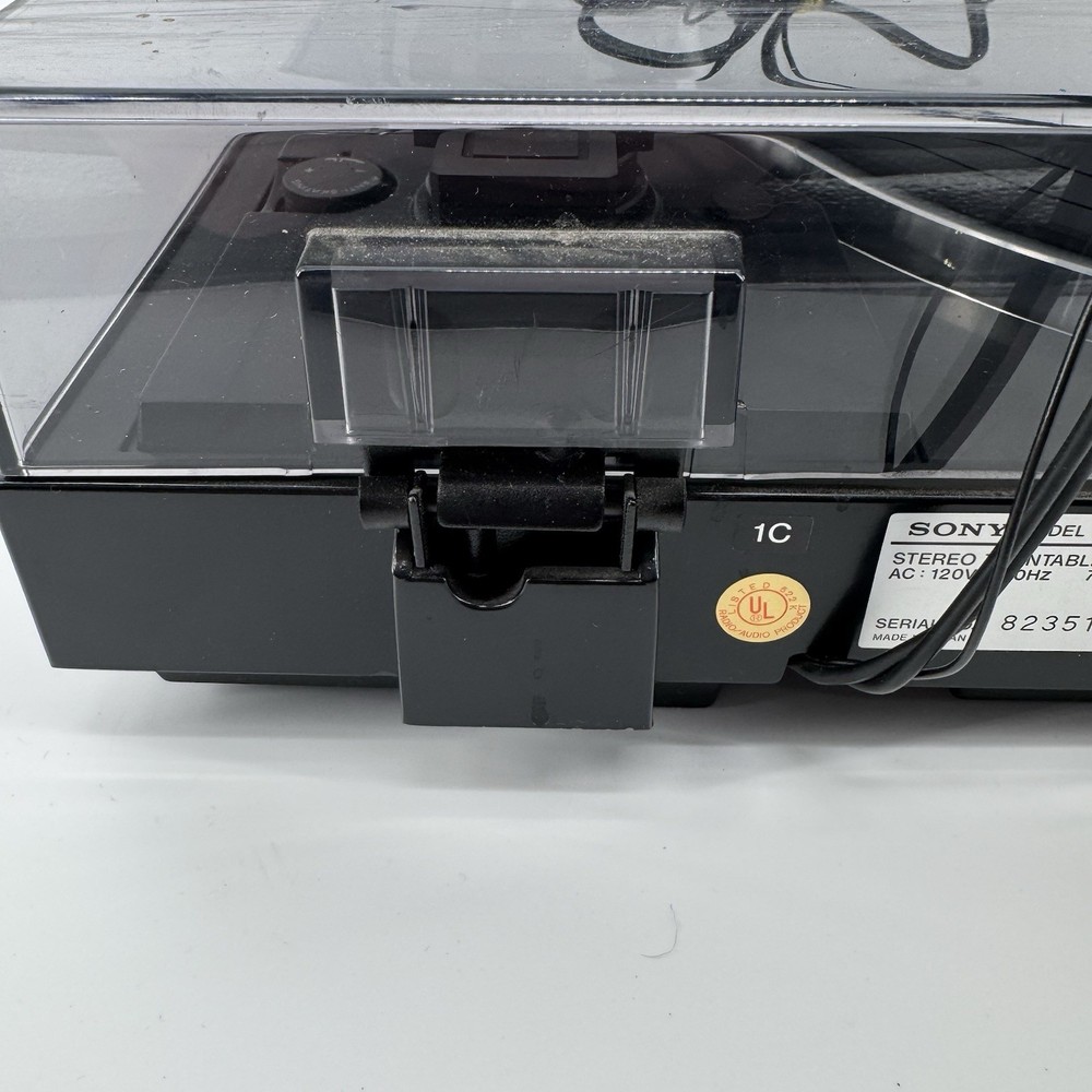 SONY PS-LX430 FULLY AUTOMATIC STEREO TURNTABLE NO NEEDLE