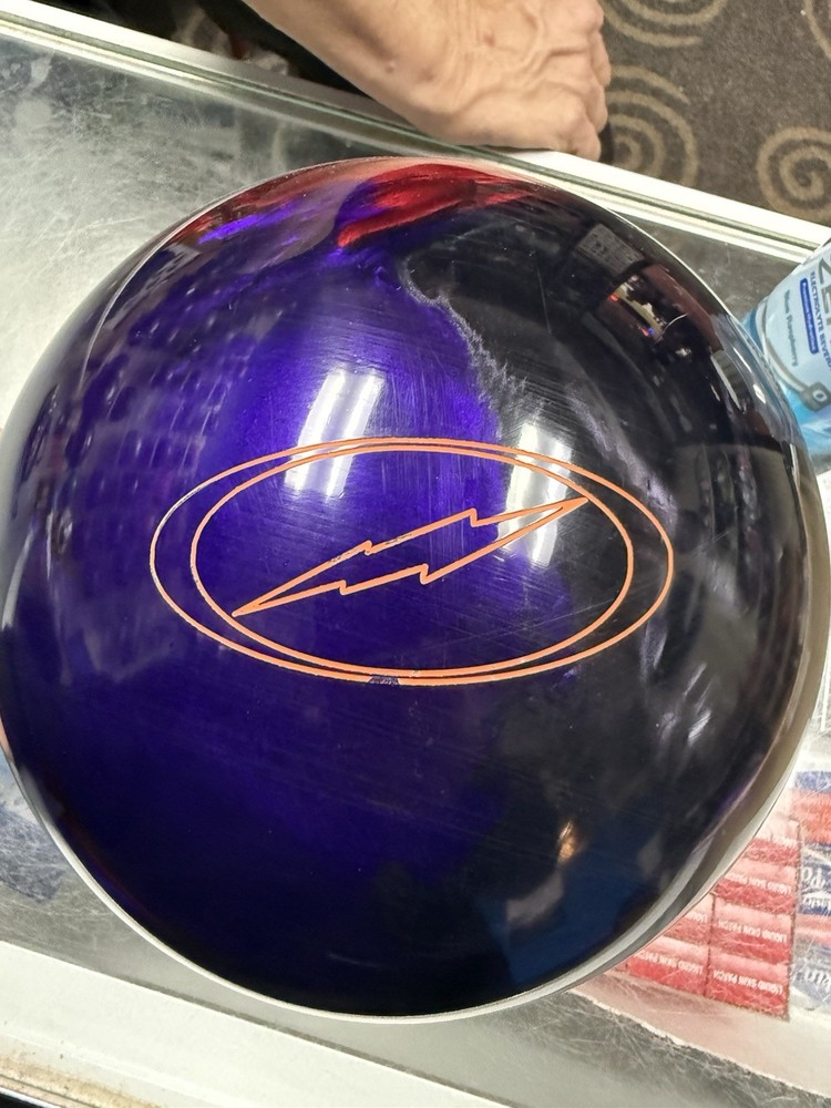 16lb Marvel Pearl Storm Plugged Bowling Ball