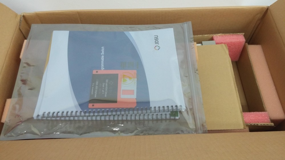 JDSU SB Switch, SB1C10021+27AF000FA, Benchtop Programmable Optical Switch, 1 x 2