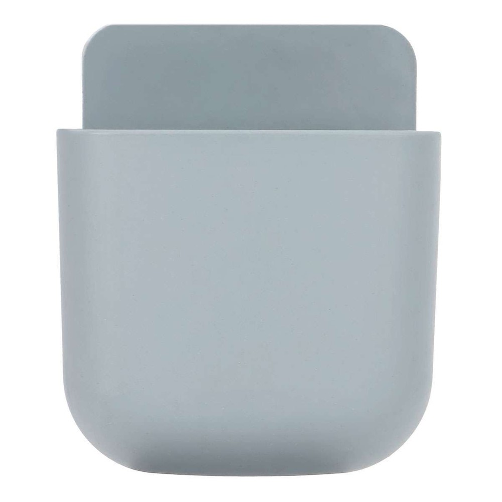 Remote Control Holder Phone Stand Wall Mounted Media Controller Organizer Box