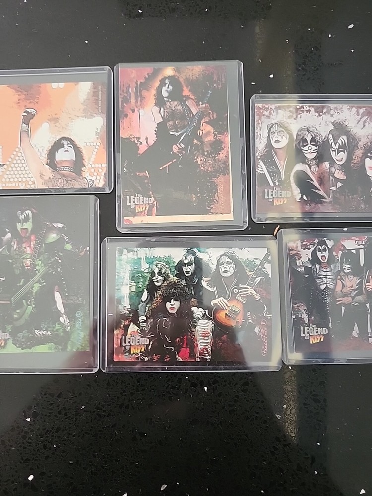 Kiss Cards In Plastic