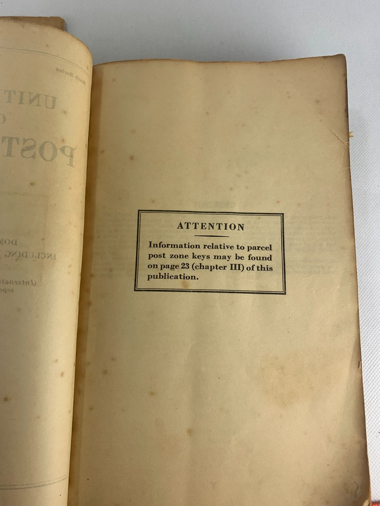 July, 1949 - United States Official Postal Guide Part 1 - B1