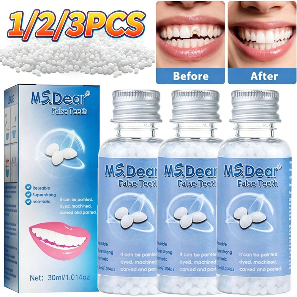 Tooth Repair Kit - Temporary Teeth Replacement Kit for Missing & Broken Teeth,US
