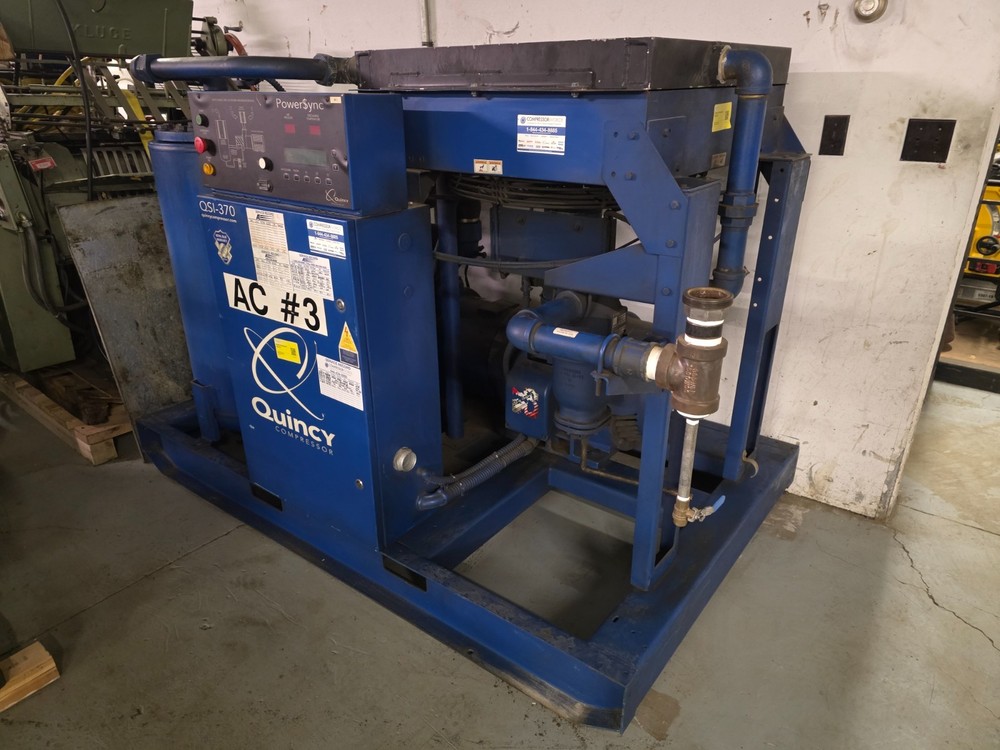 QUINCY QSI-370 ROTARY SCREW AIR COMPRESSOR POWERSYNC
