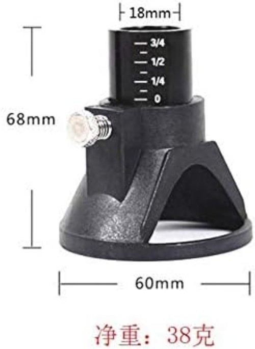 Multi-Functional HSS Router Tool with Cutting Guide and Drills - Compact Design