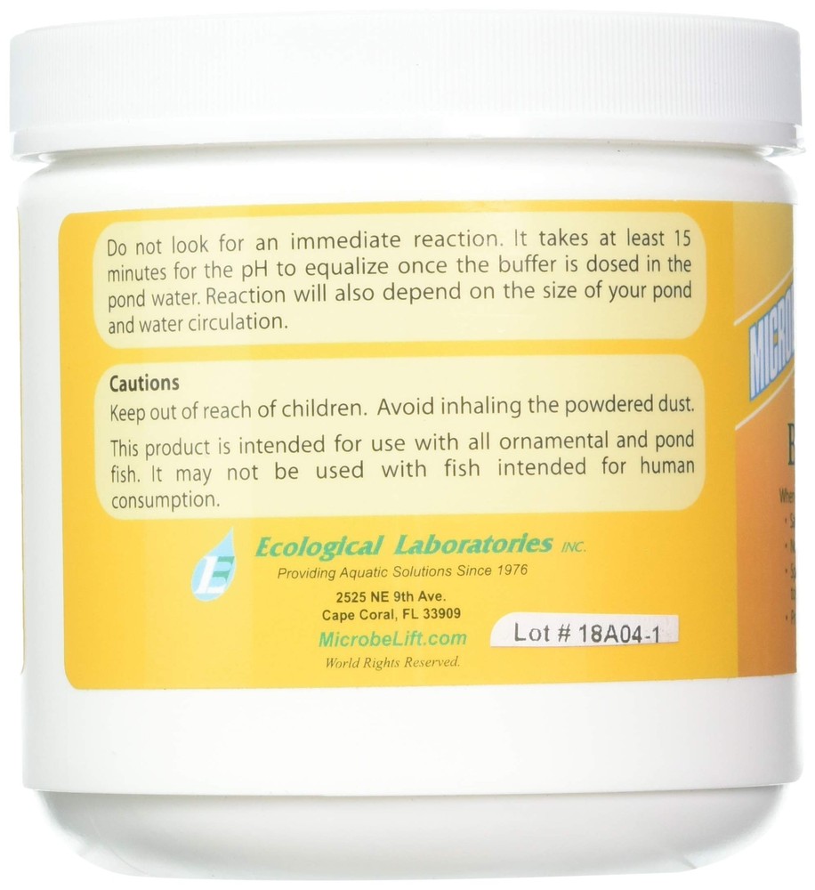Ecological Labs PHBUF1 Microbe Lift 7.5 pH Buffer Stabilizer