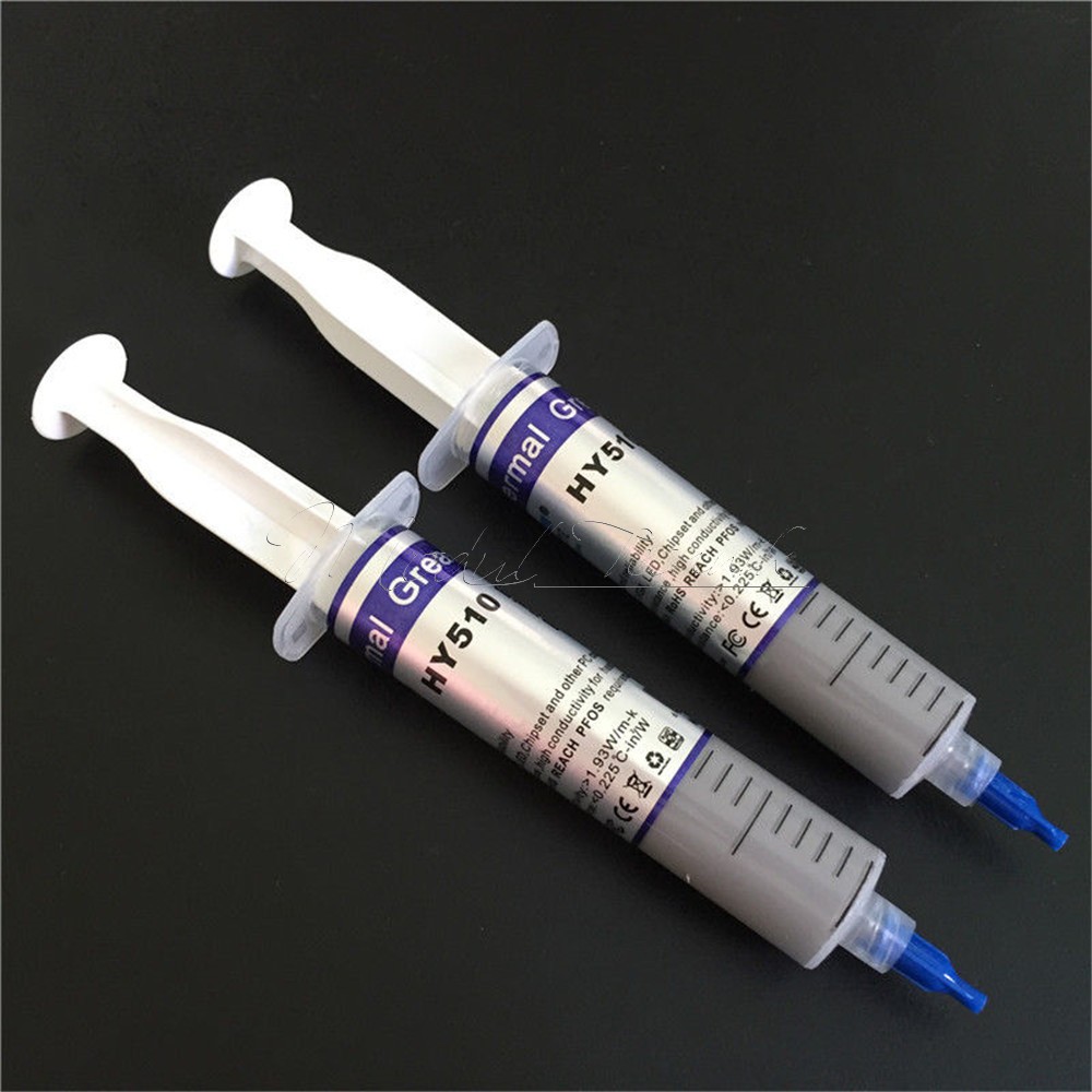 10PCS 30g Grey Thermal Conductive Grease Paste For CPU GPU Chipset Cooling HY510