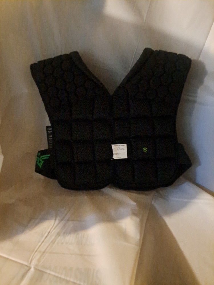 Rock Solid RSS Shoulder Pads Black/green. Small Size.
