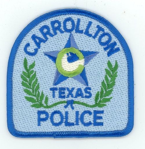 TEXAS TX CARROLLTON POLICE NICE SHOULDER PATCH SHERIFF