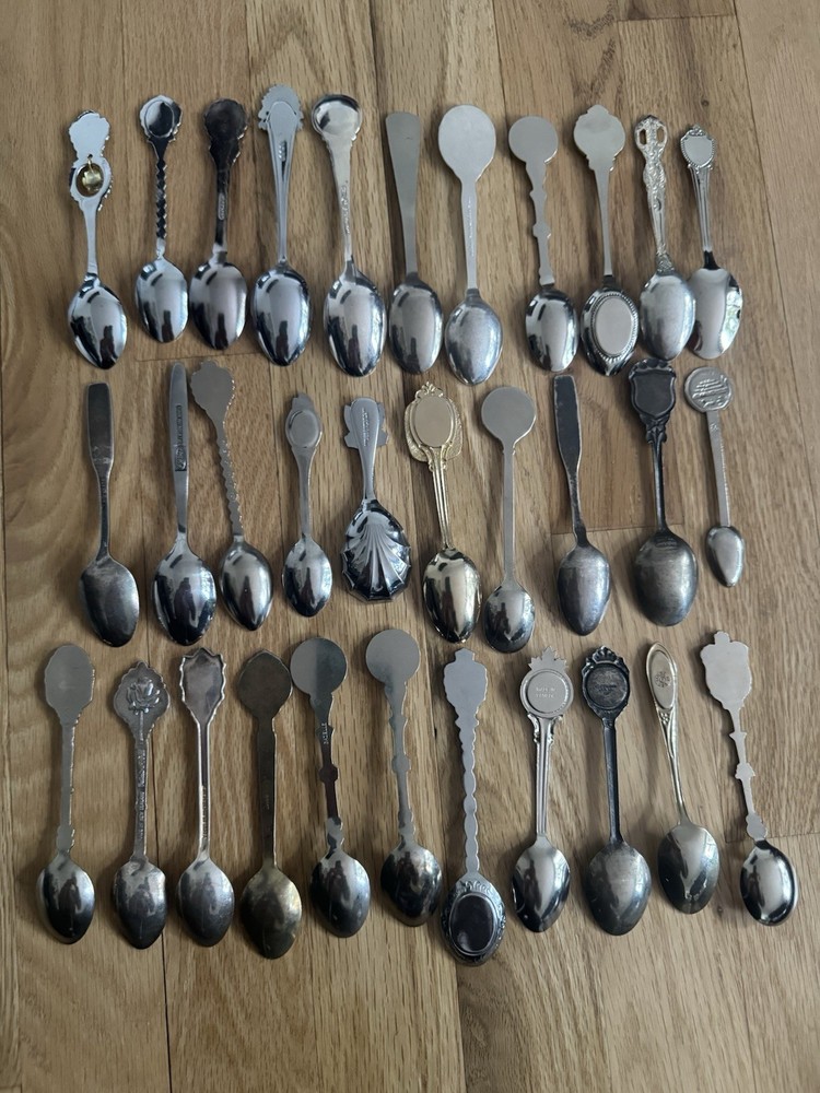 collector spoon lot
