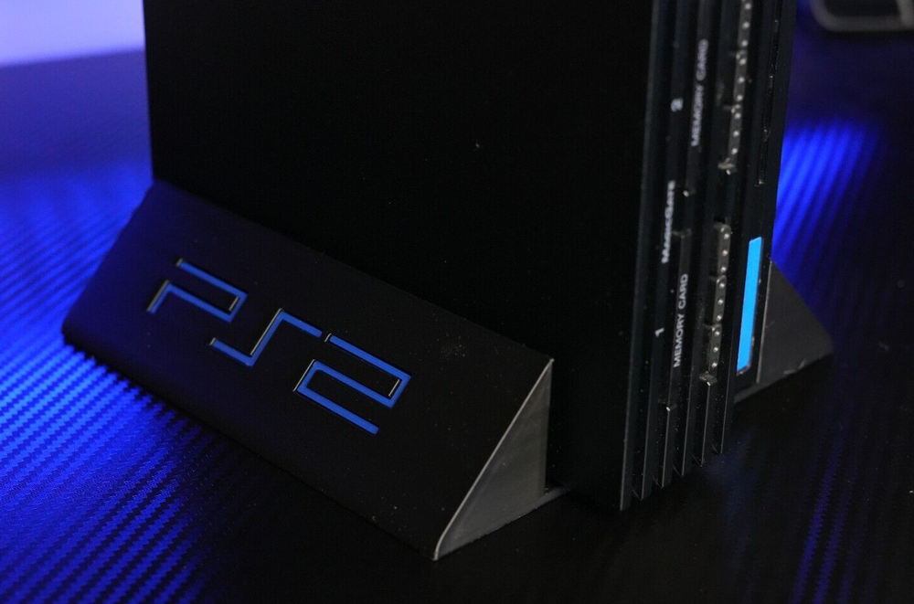 PlayStation 2 vertical stand 3D Printed