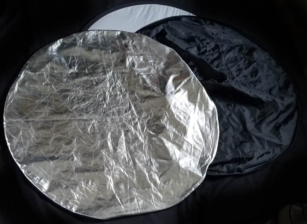 Reflector Diffuser 5 in 1 - Silver, Gold, White, Black - 40" Storage Sleeve
