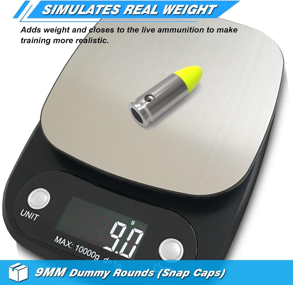 Artemis Snap Caps Training Dummy Rounds Reusable Multiple Styles with Close to R