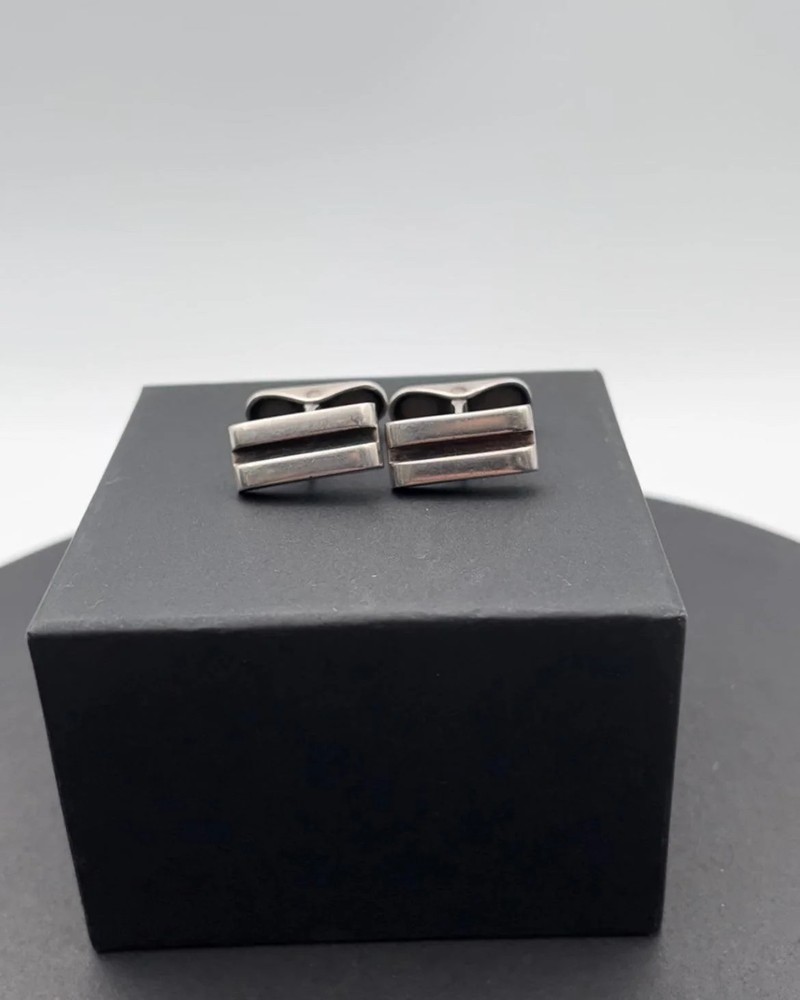 Georg Jensen Sterling Silver Cuff Link