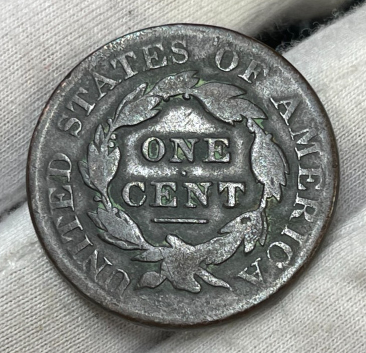 1827 US One Large Cent Coin