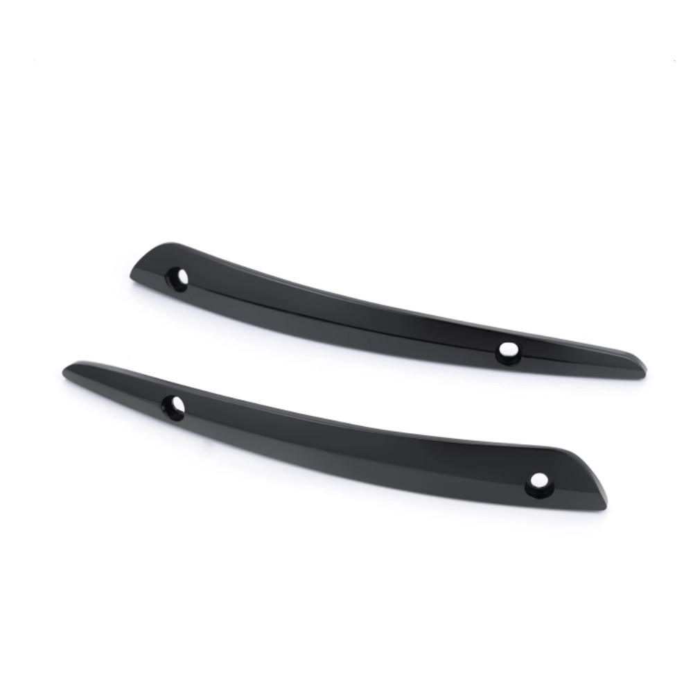 Black Split Front Windscreen Side Trim For Harley Road Glide FLTRX 2015-up