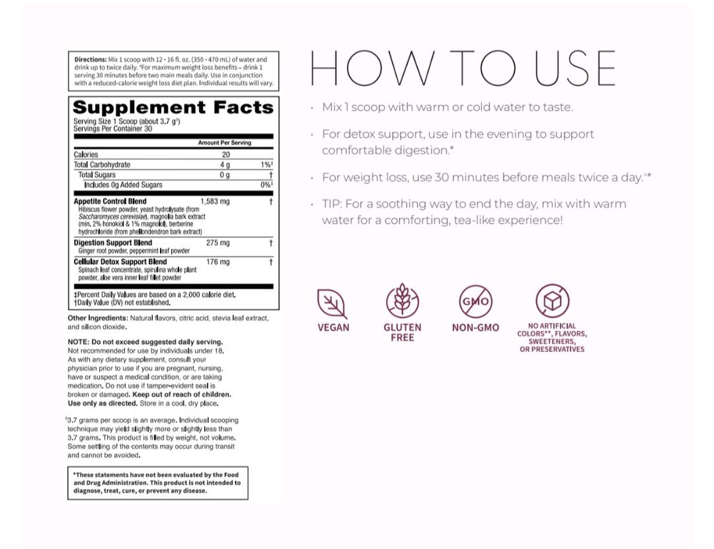 Plexus Restore Detox Support Combo
