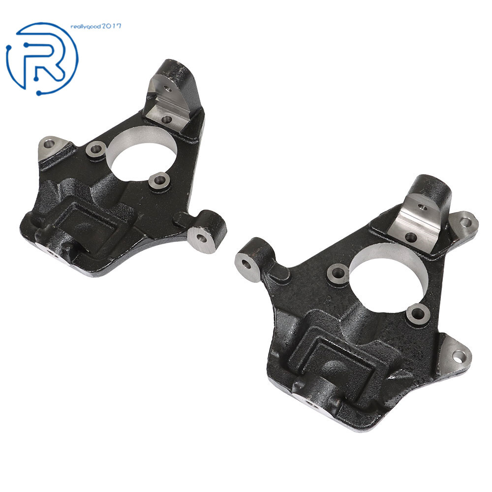 NEW 2" Drop Lowering Spindles For 07-17 Chevy Silverado GMC Sierra 1500 2WD 4WD