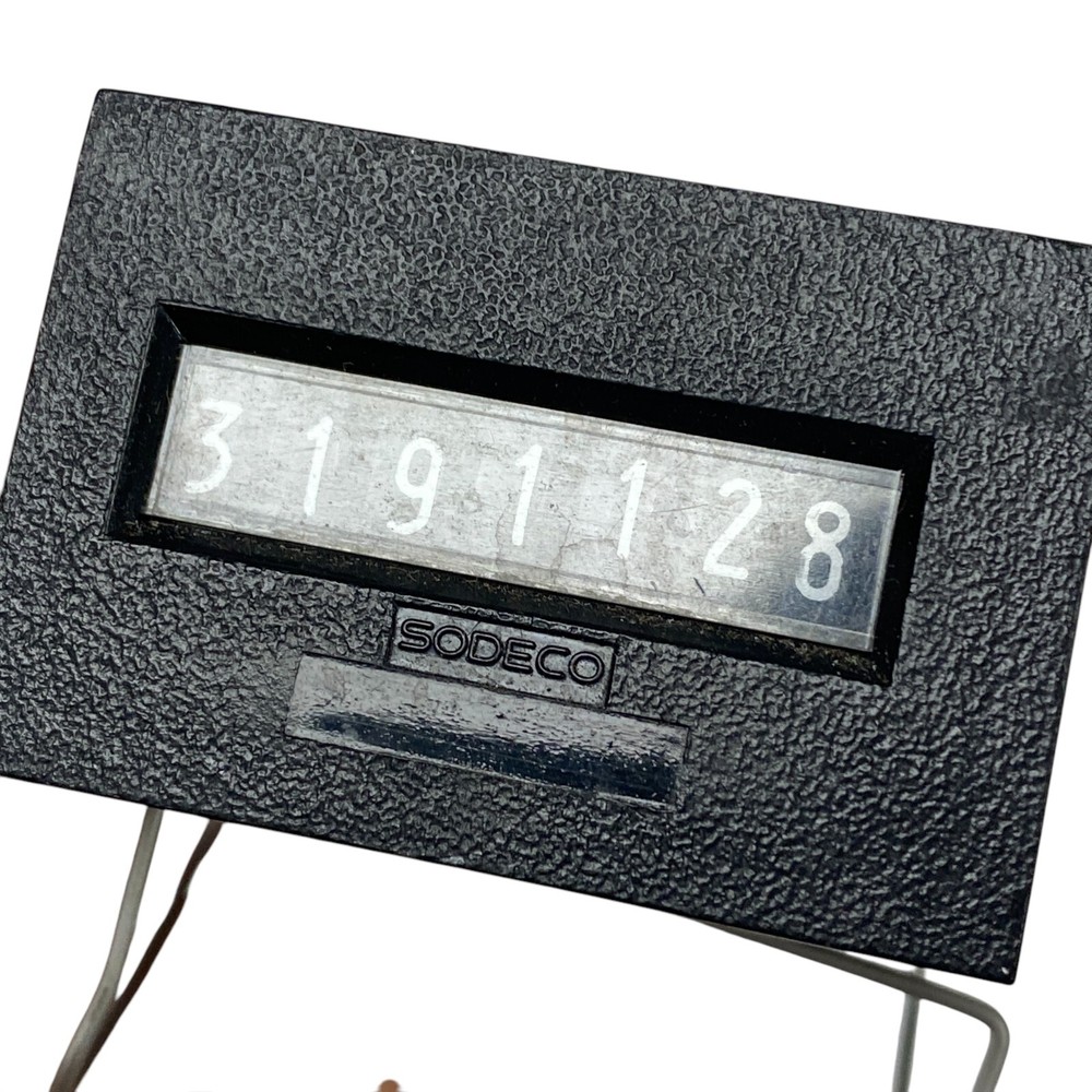 Sodeco ET057 Panel Mount Counter 2.5W 24VDC