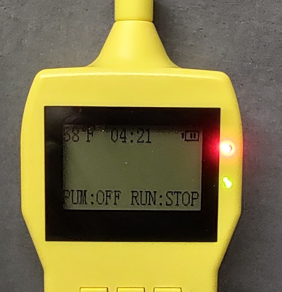 Gas Sampling Pump w/ Wand And Box Operational No Paperwork