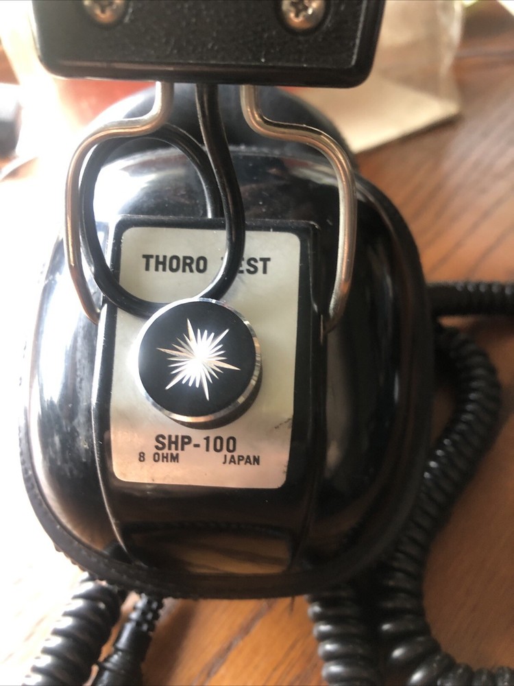 LYKES Electronics Stereo Headphone Thoro Test SHP-100 Untested