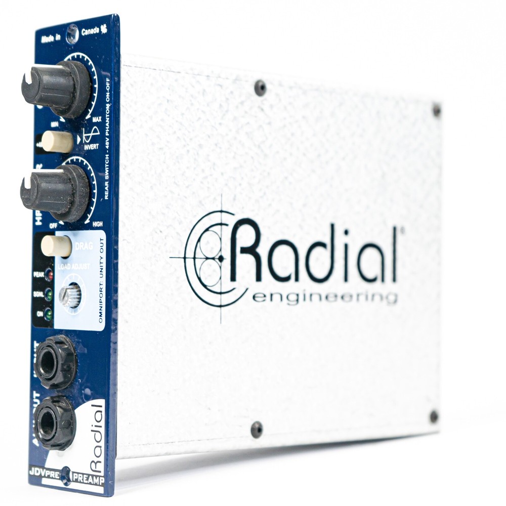 Radial JDV-Pre 500 Series Mic Instrument Pre Module