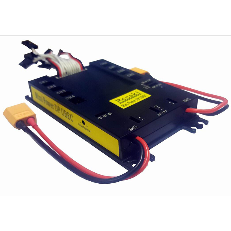 Mini Power DP Ubec servo Distribution section board 7-13V voltage w/ Dual Input