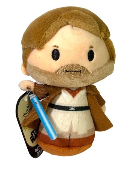 Hallmark Itty Bittys Obi Wan Kenobi Star Wars Disney 4” Mini Plush Jedi Master